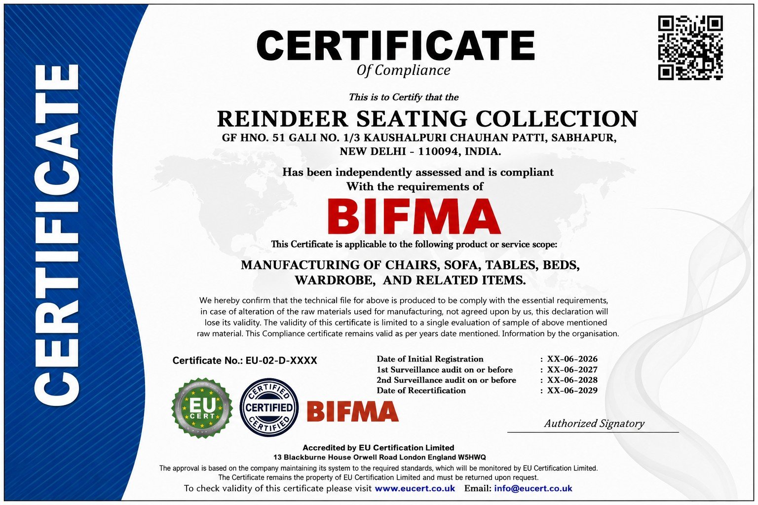BIFMA Compliance