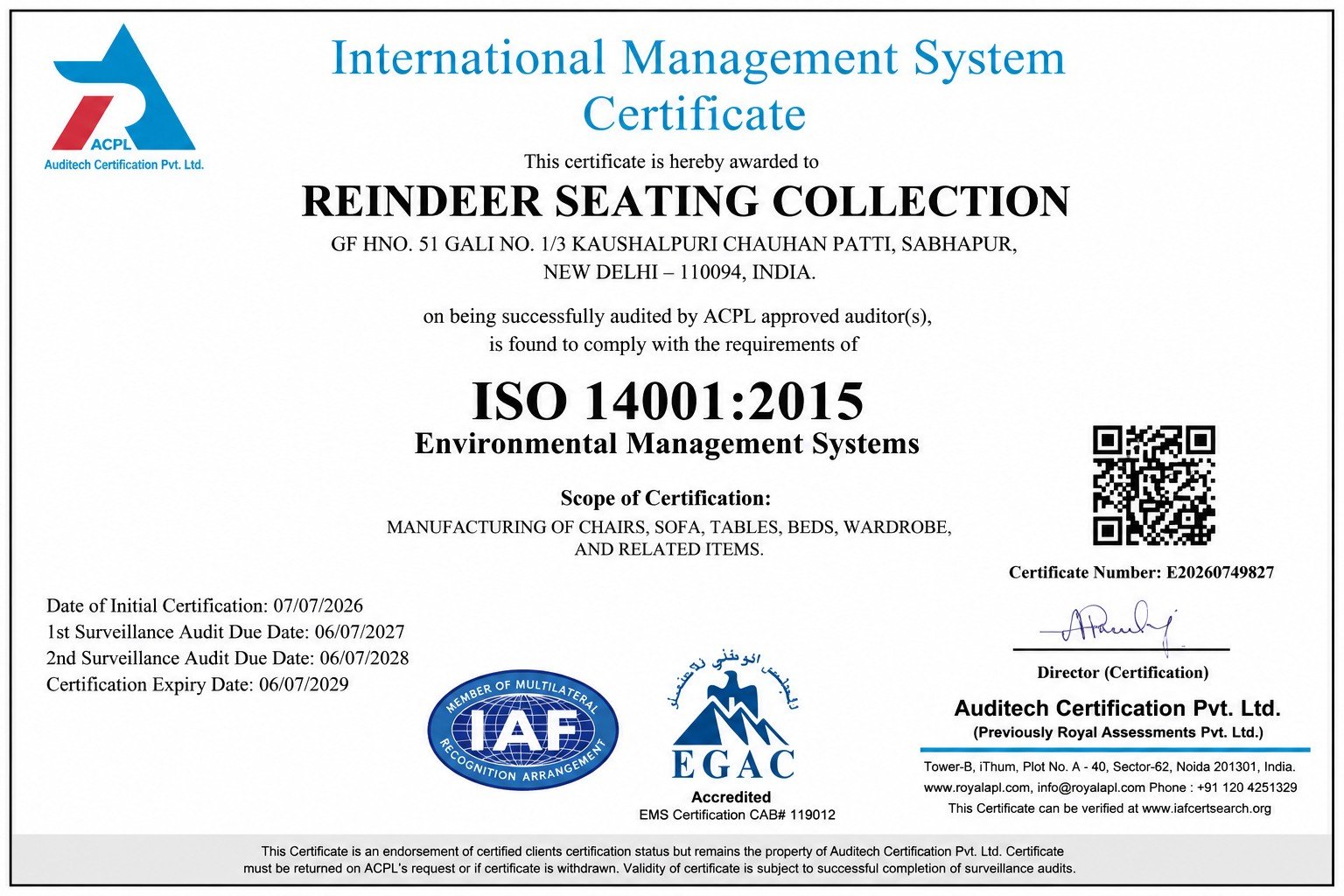 ISO 14001:2015 &ndash; Environmental Management
